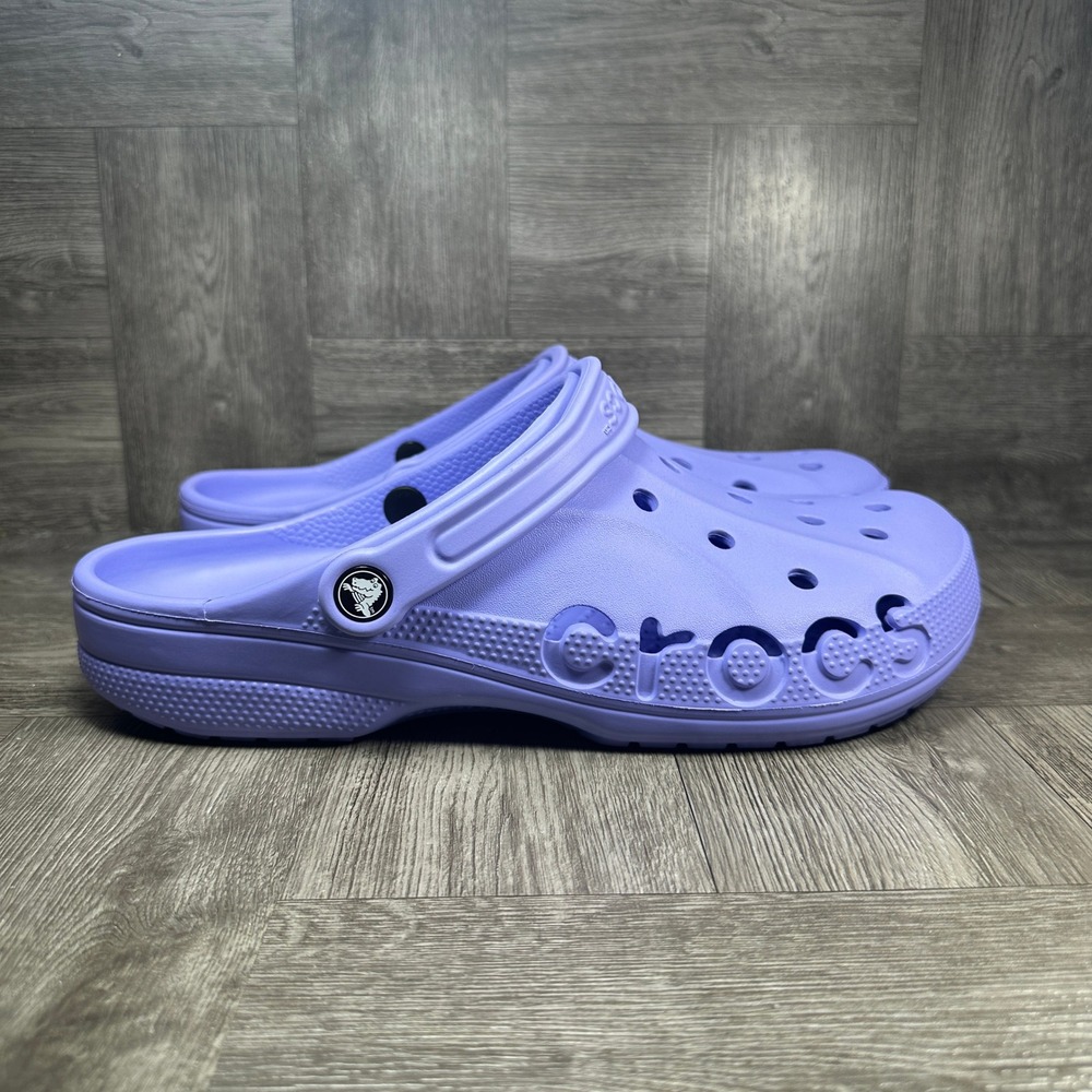 Crocs Baya Clog Mens 11 Purple Moon Jelly Slip On Comfort NEW‎
